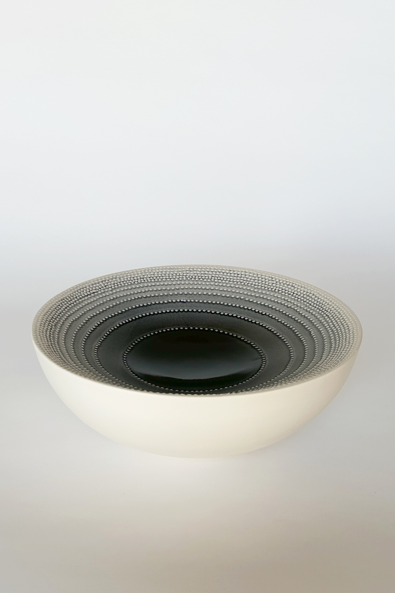 Olav Slingerland-Drops diep, 35 cm - zwart