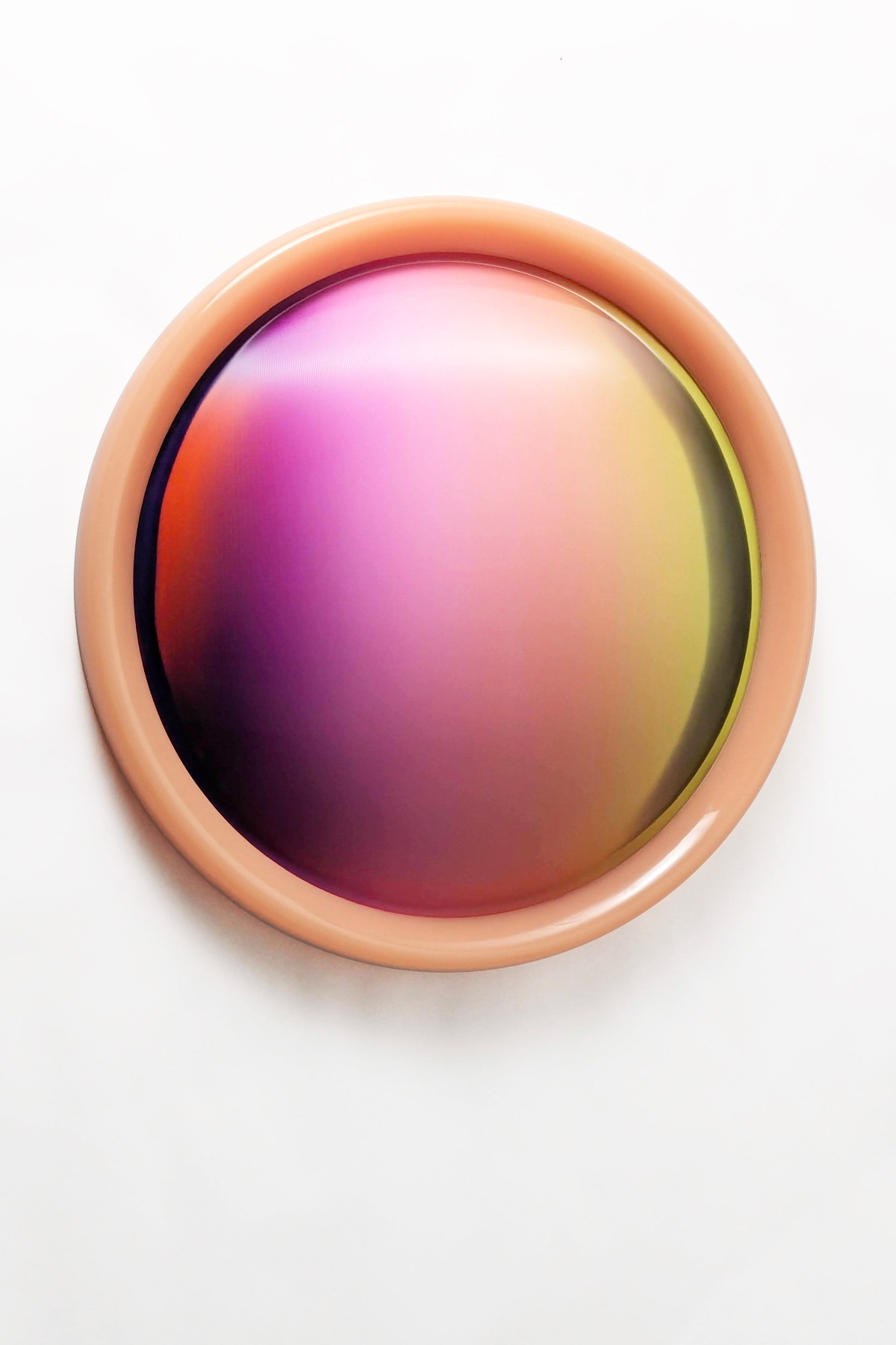 Ward van Gemert-POV Circle 93cm Salmon Edge Polished